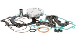 VERTEX ZESTAW NAPRAWCZY GÓRY SILNIKA KAWASAKI KXF 250 17-19 ( TŁOK 24267D, USZCZELKI TOP-END, ŁAŃCUSZEK ROZRZĄDU )