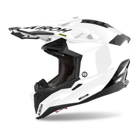 AIROH KASK CROSS / ENDURO / ATV / QUAD AVIATOR 3 FIM (FRHPhe-02) KOLOR BIAŁY POŁYSK ROZMIAR M