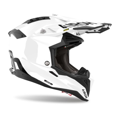 AIROH KASK CROSS / ENDURO / ATV / QUAD AVIATOR 3 FIM (FRHPhe-02) KOLOR BIAŁY POŁYSK ROZMIAR M