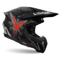 AIROH KASK CROSS / ENDURO / ATV / QUAD TWIST 3 ARCADE MATT KOLOR CZARNY/BIAŁY/SZARY MAT ROZMIAR L