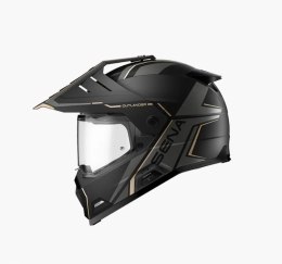 SENA 2026/07 KASK OUTLANDER DUAL SPORT FIBERGLASS Z INTERKOMEM MESH 3.0 DO 2000M ROZMIAR XL KOLOR CZARNY MATT ( ECE R22.06 ) (EL