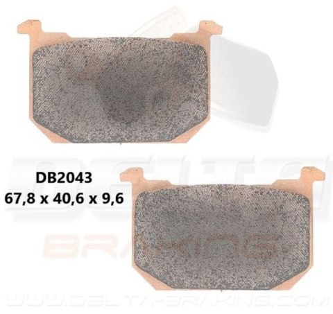 DELTA BRAKING KLOCKI HAMULCOWE KH66, KH68