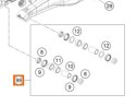 KTM OEM ZESTAW NAPRAWCZY (ŁOŻYSKA) WAHACZA