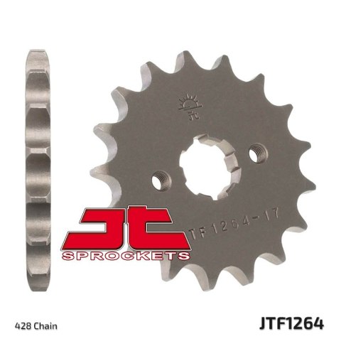 JT ZĘBATKA PRZEDNIA 2037 14 HONDA CBR 125 '04-'17, XLR 125 '98-'01 (203714JT) (ŁAŃC. 428) JT ZĘBATKA PRZEDNIA 2037 14 HONDA CBR 125 '04-'17, XLR 125 '98-'01 (203714JT) (ŁAŃC. 428)
