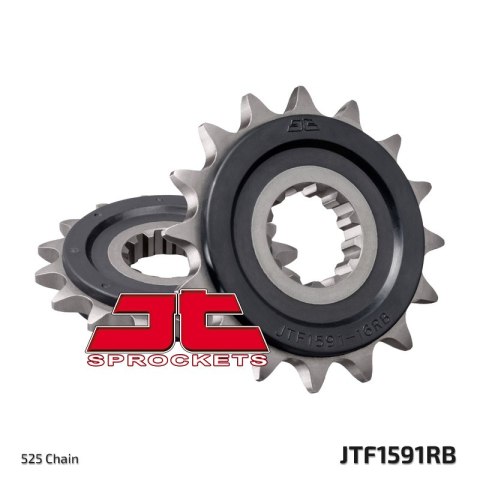 JT ZĘBATKA PRZEDNIA 2091 16 Z GUMĄ YAMAHA FZ8 '10-'15, MT 09 '14-'17, MT 07 '14-'18, TDM 900 '02-'13 , MT10 16-17(209116JTRB)* ( JT ZĘBATKA PRZEDNIA 2091 16 Z GUMĄ YAMAHA FZ8 '10-'15, MT 09 '14-'17, MT 07 '14-'18, TDM 900 '02-'13 , MT10 16-17(209116JTRB)* (