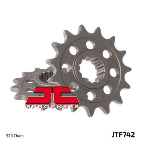 JT ZĘBATKA PRZEDNIA 2171 15 DUCATI 848/1098/1198 '07-'15 (217115JT) (MOD. ŁAŃ. 520) JT ZĘBATKA PRZEDNIA 2171 15 DUCATI 848/1098/1198 '07-'15 (217115JT) (MOD. ŁAŃ. 520)