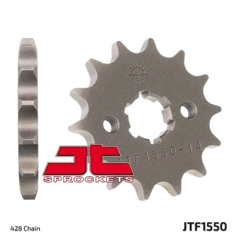JT ZĘBATKA PRZEDNIA 2182 14 YAMAHA WR 125R/X '09-'15, YZF125R '09-'120 , MT125 '15-'20 (218214JT) (ŁAŃC. 428) JT ZĘBATKA PRZEDNIA 2182 14 YAMAHA WR 125R/X '09-'15, YZF125R '09-'120 , MT125 '15-'20 (218214JT) (ŁAŃC. 428)