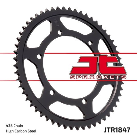 JT ZĘBATKA TYLNA 4324 51 YAMAHA TDR 125 '93-'99 (432451JT) (ŁAŃC. 428) JT ZĘBATKA TYLNA 4324 51 YAMAHA TDR 125 '93-'99 (432451JT) (ŁAŃC. 428)