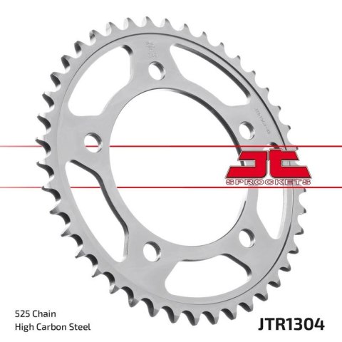 JT ZĘBATKA TYLNA 4357 43 HONDA CB 600 HORNET '07-'13, CBR 600F '97-'98, '11-'14, CBF 600 '04-'07 (435743JT) (ŁAŃC. 525) JT ZĘBATKA TYLNA 4357 43 HONDA CB 600 HORNET '07-'13, CBR 600F '97-'98, '11-'14, CBF 600 '04-'07 (435743JT) (ŁAŃC. 525)