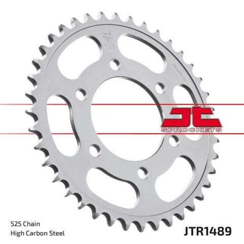 JT ZĘBATKA TYLNA 4359 43 KAWASAKI ZX750R, NINJA, KLZ VERSYS (12-) (435943JTZBK) (ŁAŃC. 525) KOLOR CZARNY JT ZĘBATKA TYLNA 4359 43 KAWASAKI ZX750R, NINJA, KLZ VERSYS (12-) (435943JTZBK) (ŁAŃC. 525) KOLOR CZARNY