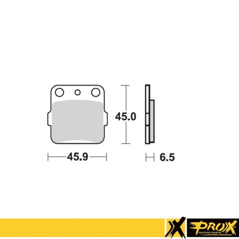 PROX KLOCKI HAMULCOWE KH84 / KH84/3 HONDA CR 80/85 '86-07, CRF 150R '07-09 PRZÓD, YAMAHA YZ 80/85 '93-19, YZ 65 '19-20 TYŁ PROX KLOCKI HAMULCOWE KH84 / KH84/3 HONDA CR 80/85 '86-07, CRF 150R '07-09 PRZÓD, YAMAHA YZ 80/85 '93-19, YZ 65 '19-20 TYŁ