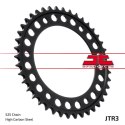 JT ZĘBATKA TYLNA 4613 42 BMW F 800 GS '06-'13 NA ŚRUBĘ 10,5MM (461342JTZBK) (ŁAŃC. 525) KOLOR CZARNY