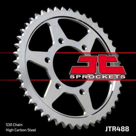 JT ZĘBATKA TYLNA 488 42 KAWASAKI ZRX 1200 R/S 01-06, ZXR 750 91-92 (48842JT) (ŁAŃC. 530) JT ZĘBATKA TYLNA 488 42 KAWASAKI ZRX 1200 R/S 01-06, ZXR 750 91-92 (48842JT) (ŁAŃC. 530)