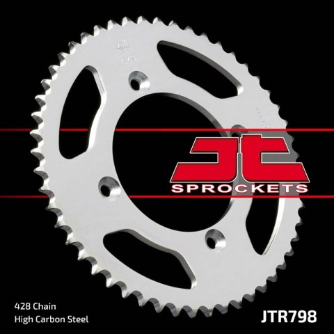 JT ZĘBATKA TYLNA 798 48 SUZUKI RM 80/85, YAMAHA YZ 80/85 (93-24) (79848JT) (ŁAŃC. 428) JT ZĘBATKA TYLNA 798 48 SUZUKI RM 80/85, YAMAHA YZ 80/85 (93-24) (79848JT) (ŁAŃC. 428)