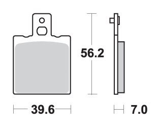 SBS KLOCKI HAMULCOWE KH47 STREET STANDART CERAMIC KOLOR CZARNY SBS KLOCKI HAMULCOWE KH47 STREET STANDART CERAMIC KOLOR CZARNY