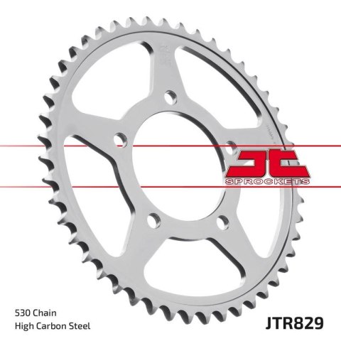 JT ZĘBATKA TYLNA 824 47 SUZUKI GSF 600 95-04, GSF 650 05-06 (82447JTZBK)* (ŁAŃC. 530) KOLOR CZARNY JT ZĘBATKA TYLNA 824 47 SUZUKI GSF 600 95-04, GSF 650 05-06 (82447JTZBK)* (ŁAŃC. 530) KOLOR CZARNY