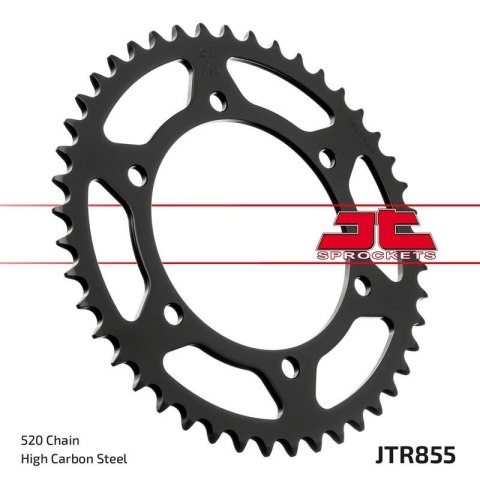 JT ZĘBATKA TYLNA 866 46 YAMAHA XTZ 750 89-98 (3LD) (86645JTZBK) (ŁAŃC. 520) KOLOR CZARNY JT ZĘBATKA TYLNA 866 46 YAMAHA XTZ 750 89-98 (3LD) (86645JTZBK) (ŁAŃC. 520) KOLOR CZARNY