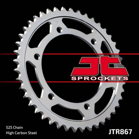 JT ZĘBATKA TYLNA 869 43 YAMAHA TDM 850 99-01 (4TX) (86943JT) (ŁAŃC. 525) JT ZĘBATKA TYLNA 869 43 YAMAHA TDM 850 99-01 (4TX) (86943JT) (ŁAŃC. 525)