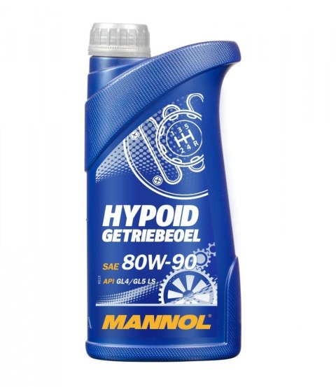 MANNOL HYPOID GETRIEBEOEL 80W90 API GL4/GL5 LS - OLEJ PRZEKŁADNIOWY MINERALNY 1L (80W-90) MANNOL HYPOID GETRIEBEOEL 80W90 API GL4/GL5 LS - OLEJ PRZEKŁADNIOWY MINERALNY 1L (80W-90)