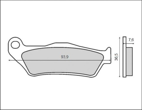 BRENTA KLOCKI HAMULCOWE KH181 (ORGANIC) ZACISK BREMBO PRZÓD NP. KTM SX/EXC BRENTA KLOCKI HAMULCOWE KH181 (ORGANIC) ZACISK BREMBO PRZÓD NP. KTM SX/EXC