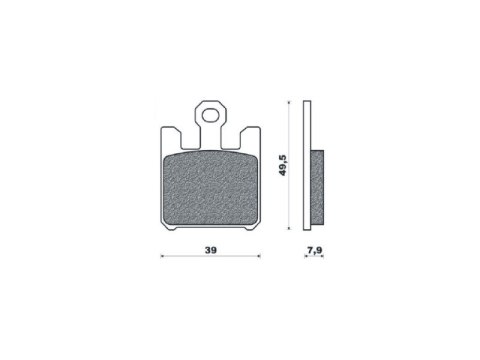 BRENTA KLOCKI HAMULCOWE KH369/4 SPIEK METALICZNY (ZŁOTE) (FT 4119) BRENTA KLOCKI HAMULCOWE KH369/4 SPIEK METALICZNY (ZŁOTE) (FT 4119)