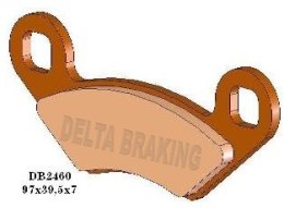 DELTA BRAKING KLOCKI HAMULCOWE KH159 POLARIS - ZASTĘPUJĄ DB2460MX-D ORAZ DB2460QD-D