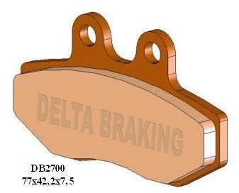 DELTA BRAKING KLOCKI HAMULCOWE KH167 - ZASTĘPUJĄ DB2700MX-D ORAZ DB2700QD-D DELTA BRAKING KLOCKI HAMULCOWE KH167 - ZASTĘPUJĄ DB2700MX-D ORAZ DB2700QD-D