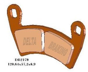 DELTA BRAKING KLOCKI HAMULCOWE KH452 POLARIS - ZASTĘPUJĄ DB2179MX-D ORAZ DB2179QD-D DELTA BRAKING KLOCKI HAMULCOWE KH452 POLARIS - ZASTĘPUJĄ DB2179MX-D ORAZ DB2179QD-D