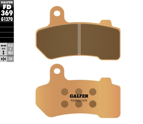 GALFER KLOCKI HAMULCOWE KH409 SPIEK METALICZNY (ZŁOTE) STREET HARLEY DAVIDSON GALFER KLOCKI HAMULCOWE KH409 SPIEK METALICZNY (ZŁOTE) STREET HARLEY DAVIDSON