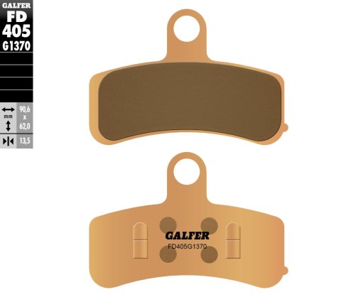 GALFER KLOCKI HAMULCOWE KH457 SPIEK METALICZNY (ZŁOTE) STREET HARLEY DAVIDSON GALFER KLOCKI HAMULCOWE KH457 SPIEK METALICZNY (ZŁOTE) STREET HARLEY DAVIDSON
