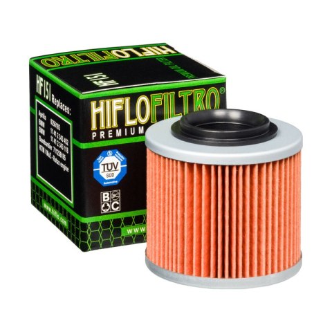 HIFLO FILTR OLEJU HF 151 BMW F 650/ APRILIA 600/650 (50) HIFLO FILTR OLEJU HF 151 BMW F 650/ APRILIA 600/650 (50)