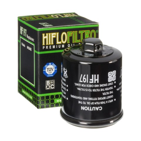 HIFLO FILTR OLEJU HF 197 POLARIS/ PGO (50) HIFLO FILTR OLEJU HF 197 POLARIS/ PGO (50)