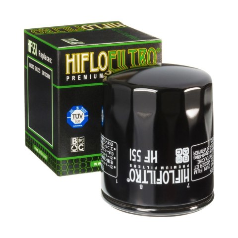 HIFLO FILTR OLEJU HF 551 MOTO GUZZI (50) HIFLO FILTR OLEJU HF 551 MOTO GUZZI (50)