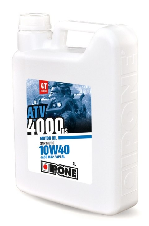 IPONE ATV 4000 RS 10W40 OLEJ SILNIKOWY SEMISYNTETYK 4L (AKC) (6) IPONE ATV 4000 RS 10W40 OLEJ SILNIKOWY SEMISYNTETYK 4L (AKC) (6)