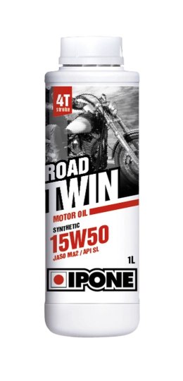 IPONE ROAD TWIN 15W50 SEMISYNTETYK 1L MA2 (AKC) (15) WYPRZEDAŻ