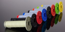 RENTHAL MANETKI MX DUAL COMPOUND ULTRA TACKY TAPERED, DWUSKŁADNIKOWE, KOLOR CZARNY