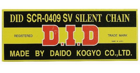 DID SCR0409SV-120 ŁAŃCUSZEK ROZRZĄDU (120-OGNIW) ZAKUTY (ZAMKNIĘTY) DID SCR0409SV-120 ŁAŃCUSZEK ROZRZĄDU (120-OGNIW) ZAKUTY (ZAMKNIĘTY)