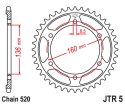 JT ZĘBATKA TYLNA 3552 45 BMW F 650, APRILIA PEGASO 650 '07-'09 (355245JT) (ŁAŃC. 520)