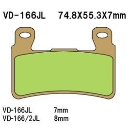 VESRAH KLOCKI HAMULCOWE KH265 / KH296 SPIEK METALICZNY (ZŁOTE) HONDA CBR/VTR PRZÓD (7MM) (MADE IN JAPAN) VESRAH KLOCKI HAMULCOWE KH265 / KH296 SPIEK METALICZNY (ZŁOTE) HONDA CBR/VTR PRZÓD (7MM) (MADE IN JAPAN)