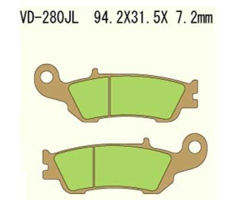 VESRAH KLOCKI HAMULCOWE KH450 SPIEK METALICZNY (ZŁOTE) YAMAHA YZF250 08-16 (MADE IN JAPAN) VESRAH KLOCKI HAMULCOWE KH450 SPIEK METALICZNY (ZŁOTE) YAMAHA YZF250 08-16 (MADE IN JAPAN)