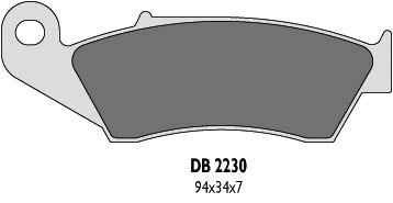 DELTA BRAKING KLOCKI HAMULCOWE KH185 PRZÓD CR/KX/RM/YZ - ZASTĘPUJĄ DB2230MX-D ORAZ DB2230QD-D DELTA BRAKING KLOCKI HAMULCOWE KH185 PRZÓD CR/KX/RM/YZ - ZASTĘPUJĄ DB2230MX-D ORAZ DB2230QD-D