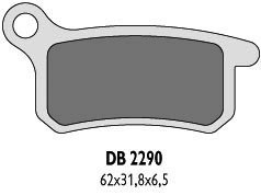 DELTA BRAKING KLOCKI HAMULCOWE KH357 KTM SX65/85 TYŁ - ZASTĘPUJĄ DB2290MX-N ORAZ DB2290QD-N DELTA BRAKING KLOCKI HAMULCOWE KH357 KTM SX65/85 TYŁ - ZASTĘPUJĄ DB2290MX-N ORAZ DB2290QD-N
