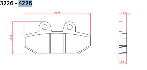 BRENTA KLOCKI HAMULCOWE KH710 SPIEK METALICZNY (ZŁOTE) HARLEY-DAVIDSON 1750/1870 '18-20, TYŁ (FT 4226) BRENTA KLOCKI HAMULCOWE KH710 SPIEK METALICZNY (ZŁOTE) HARLEY-DAVIDSON 1750/1870 '18-20, TYŁ (FT 4226)
