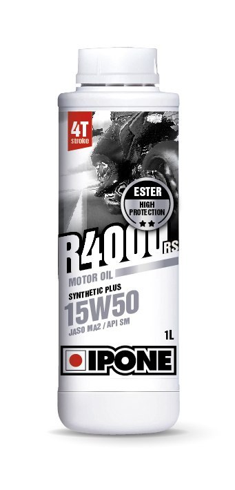 IPONE R4000 RS 15W50 OLEJ SILNIKOWY SEMISYNTETYK 1L (ESTER, MA2) (AKC) (15) IPONE R4000 RS 15W50 OLEJ SILNIKOWY SEMISYNTETYK 1L (ESTER, MA2) (AKC) (15)