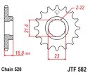 JT ZĘBATKA PRZEDNIA 443 15 YAMAHA XJ 600 DIVERSION '92-'03 (44315JT) (ŁAŃC. 520)
