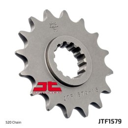 JT ZĘBATKA PRZEDNIA 579M 16 YAMAHA YZF R1 '98-21', FZ-1 '10-15' (579M16JT) (ŁAŃC. 520) KONWERSJA