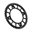 JT ZĘBATKA TYLNA 4486 49 ALUMINIOWA RACELITE KTM SX 85 '04-'24, 105 XC '07-'11 (448649JTA) (ŁAŃC. 428) KOLOR CZARNY