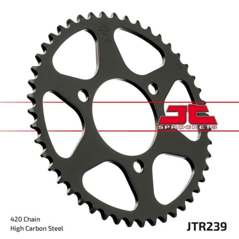 JT ZĘBATKA TYLNA 239 38 HONDA MTX 80R '83-'86, MBX 50 (23938JT) (ŁAŃC. 420)