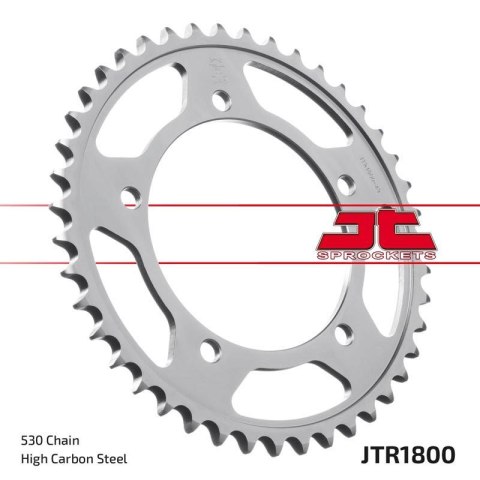 JT ZĘBATKA TYLNA 4409 44 TRIUMPH TIGER 1050 '07-'13 (440944JT) (ŁAŃC. 530) KOLOR CZARNY JT ZĘBATKA TYLNA 4409 44 TRIUMPH TIGER 1050 '07-'13 (440944JT) (ŁAŃC. 530) KOLOR CZARNY