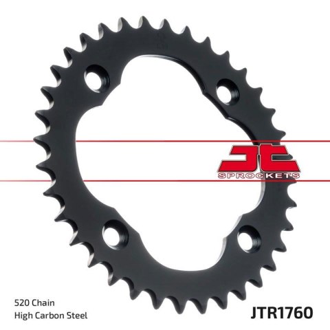 JT ZĘBATKA TYLNA 4509 35 SUZUKI LTZ 400 '09-12' (LT-Z), LTR 450 '06-10' (LT-R) (450935JT) (ŁAŃC.520) JT ZĘBATKA TYLNA 4509 35 SUZUKI LTZ 400 '09-12' (LT-Z), LTR 450 '06-10' (LT-R) (450935JT) (ŁAŃC.520)
